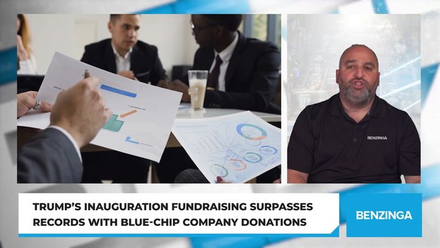 Trump’s Inauguration Fundraising Surpasses Records With Blue-Chip Company Donations