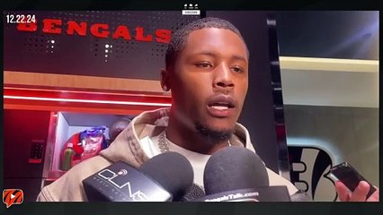 Tee Higgins Reacts to Bengals' Win Over Browns