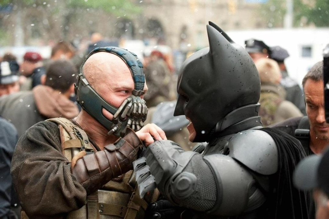 Bane vs Batman ｜The Dark Knight Rises  Final Fight - Tom Hardy, Christian Bale