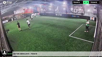 But de Abdalah K - Team B