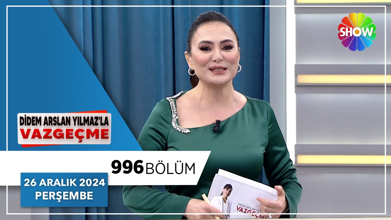 Didem Arslan Yılmaz'la Vazgeçme 996. Bölüm | 26 Kasım 2024