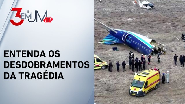 Rússia abateu o avião no Cazaquistão? Autoridades investigam a queda que matou 38 pessoas