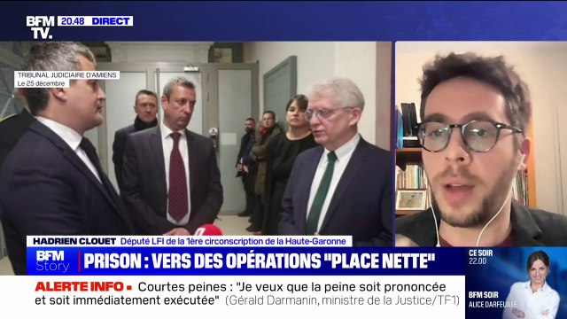 Feuille de route de Gérald Darmanin pour la justice: Hadrien Clouet (LFI): J'ai l'impression d'avoir mister Gérald et docteur Darmanin