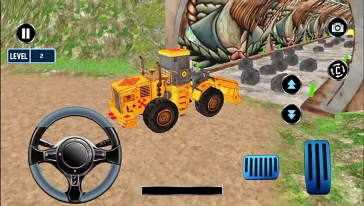 Railway construction simulator gameplay