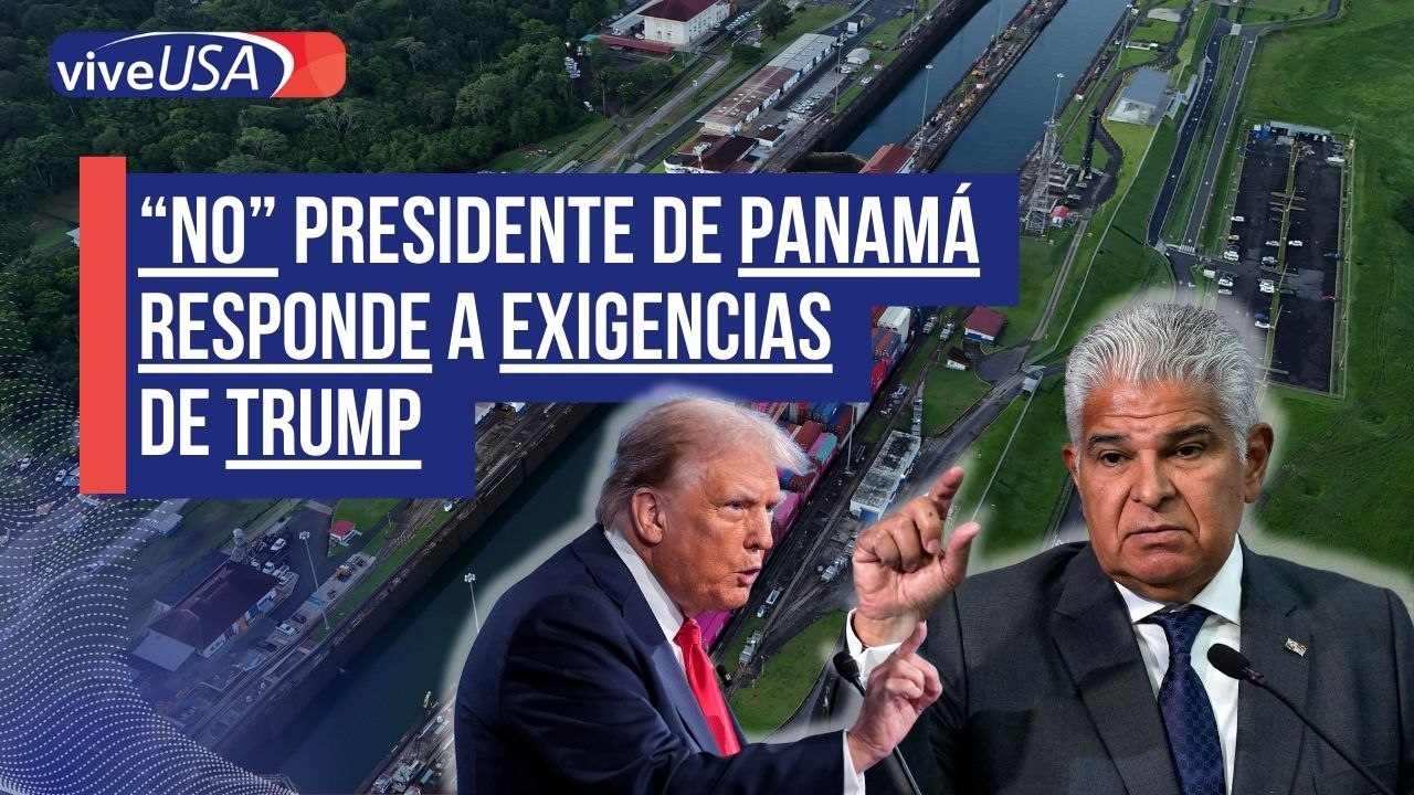 "La respuesta es no", dice Panamá ante exigencia de Trump de bajar los peajes del canal
