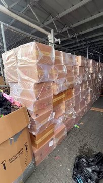 Aduanas encuentra millones de cigarrillos y municiones en contrabando