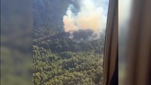 Incendio activo en el Parque Nacional Nahuel Huapi