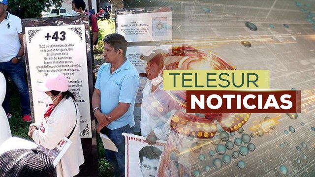 Marchan en Ciudad de México a 10 años de la desaparición de los 43 estudiantes de Ayotzinapa