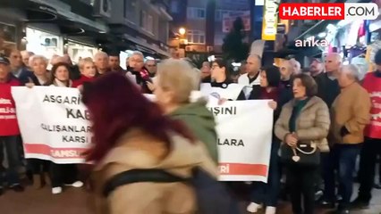 Samsun Emek ve Demokrasi Güçleri'nden Asgari Ücrete Tepki