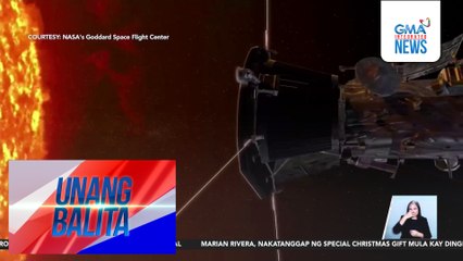 Spacecraft ng NASA, nakalapit na nang husto sa araw | Unang Balita