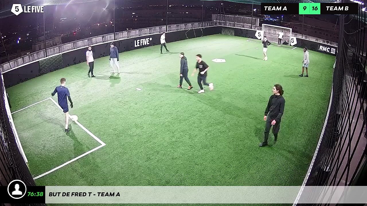 But de Fred T - Team A