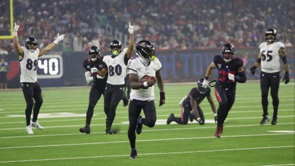 Lamar Jackson Breaks QB Rushing Record on Netflix Special