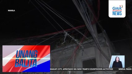 4 na bahay sa Brgy. 103, nasunog; 12 pamilya, apektado | Unang Balita