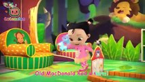 Old MacDonald - Animal Train Song! | CoComelon Nursery Rhymes & Kids Songs