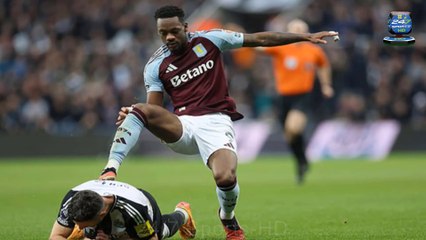 Jhon Duran is Shown a Straight Red Card for 'Intentionally Stamping' on Fabian Schar During Clash