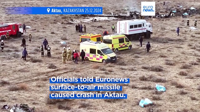 Military expert says Azerbaijan Airlines plane likely downed by anti-aircraft missile