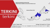 [TERKINI] Ramalan cuaca: MetMalaysia keluarkan amaran ribut petir di Sabah, Sarawak