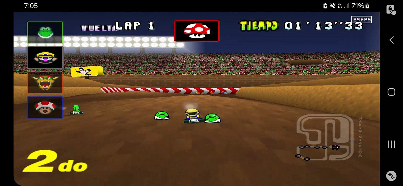 (MARIO KART 64) EN ESPAÑOL. RETEXTURÍZADO. (SNES) COPA 100CC ESTRELLA ...