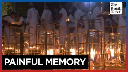 People hold vigil in Sri Lanka to commemorate tsunami dead 20 years on