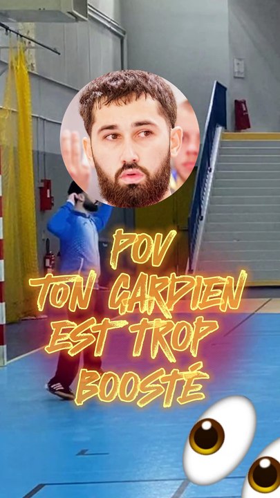 Ton gardien est trop boosté 🤾‍♂️👀 #handball #HandballPlayer #HandballPassion #EPHB