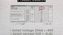 HM3415E-VB is a SOT23 package P-Channel field effect MOS tube