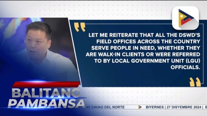 DSWD, binigyang-diin na hindi pork barrel ang ‘Ayuda sa Kapos ang Kita Program’ o AKAP