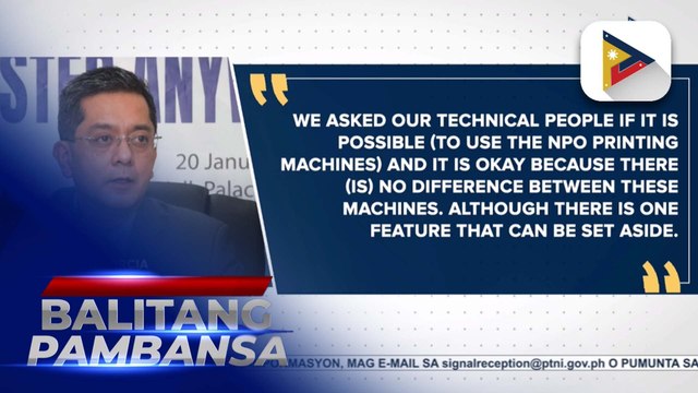 Comelec, naniniwalang makokompleto ang printing ng 70-M official ballots para sa May 2025 elections