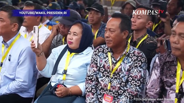 Depan Petani, Wapres Gibran Puji Mentan Amran: Responsnya Cepat Sekali