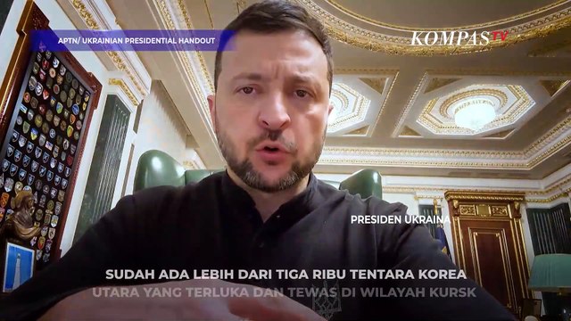 Zelensky Sebut Tentara Korut Tewas & Terluka Ikut Perang Rusia-Ukraina: Mengapa Perang untuk Putin?