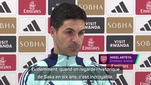 Arsenal - Arteta sur la blessure de Saka : 