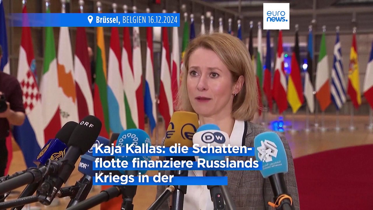 Angriffe auf Ostseekabel: EU will Sanktionen gegen Russlands 'Schattenflotte'
