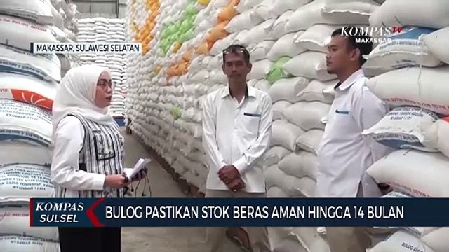 Bulog Pastikan Stok Beras Aman Hingga 14 Bulan