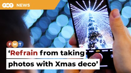Stop taking photos with Xmas deco to avoid misunderstandings, Muslims told