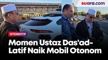 Ustaz Das'ad Latif Tertawa Kagum Naik Mobil Waymo Jaguar: Amerika Ini, Bukan Indonesia!