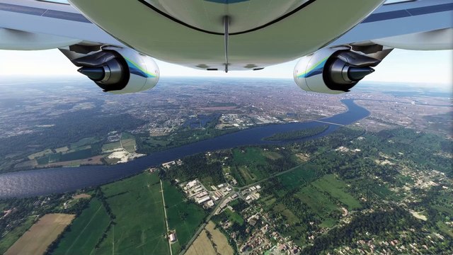 Superb Landing: Alaska Airlines A320 at Bordeaux-Mérignac Airport (BOD), Bordeaux, France #flying #flights #fly #flightlovers #Canada #USA #Japan #aviation #flying #FlyingLovers #aviationlovers