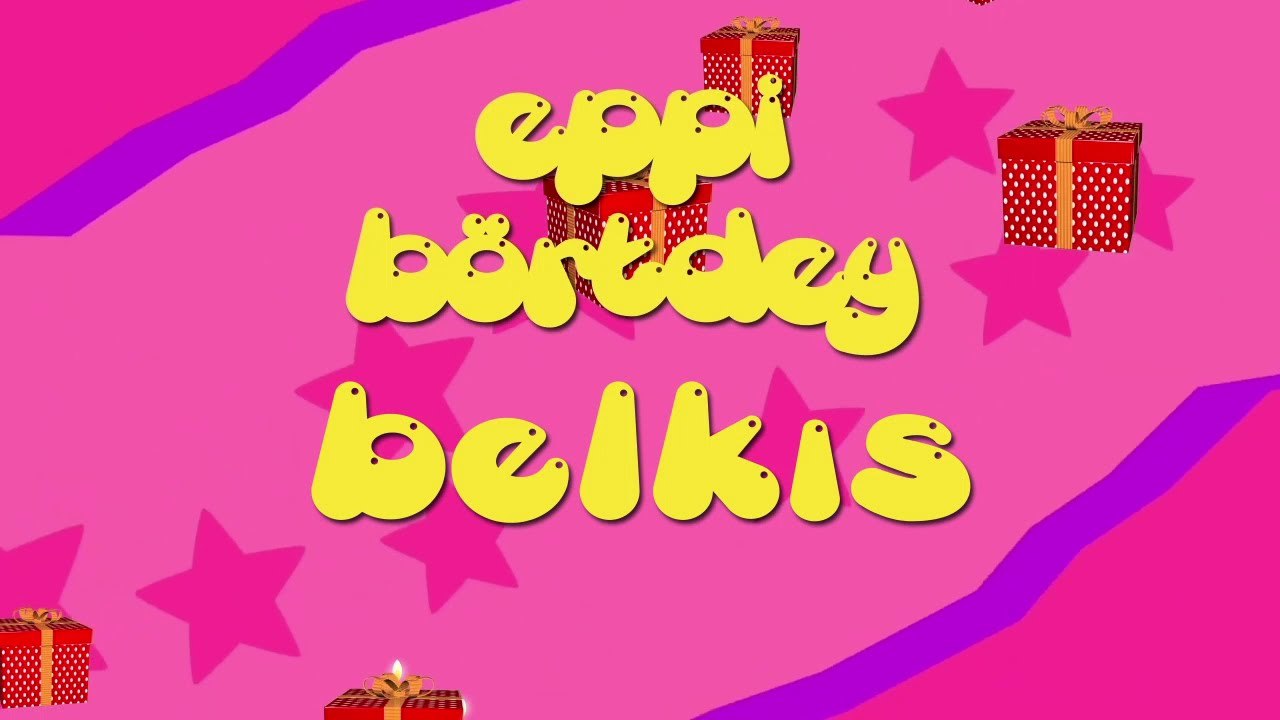 İyi ki doğdun BELKIS - İsme Özel Roman Havası Doğum Günü Şarkısı (FULL VERSİYON)