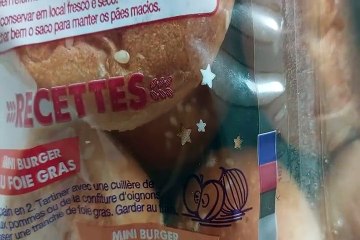 AUCHAN Pain mini hamburger 12 pièces 285g