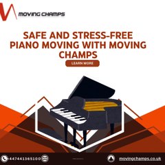 Safe and Stress-Free Piano Moving with Moving Champs