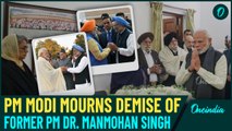 PM Modi mourns Dr. Manmohan Singh, Hailing Him As a Reformist Leader & A Great Economist