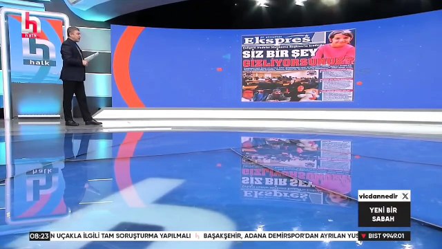 Gazetemiz @ekspreshaber_'in Çelişkili ifadeler Mahkeme Başkanı’nı kızdırdı: SİZ BİR ŞEY GİZLİYORSUNUZ? manşeti İSMAİL KÜÇÜKKAYA ile Yeni Bir Sabah programında.