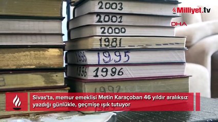 1978 yılından beri her günü yazıyor! 'Keşke ortaokul, lise yıllarında başlasaydım'