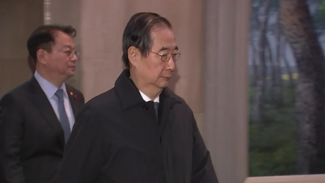 한덕수 국회 결정 존중해 직무 정지...헌재 현명한 결정 기다릴 것 / YTN