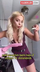 Sevgilisinin kendisini dolandırdığını anlatan kadın tepki çekti