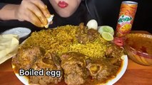 ASMR_🔥HYDERABADI MUTTON BIRYANI+MUTTONCURRY+SALAD+EGGS+PAAPAD+MIRINDA _FOOD VIDEOS_ EATING