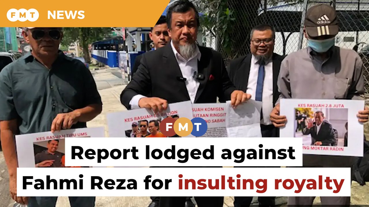 Group lodges report against Fahmi Reza for insulting royalty