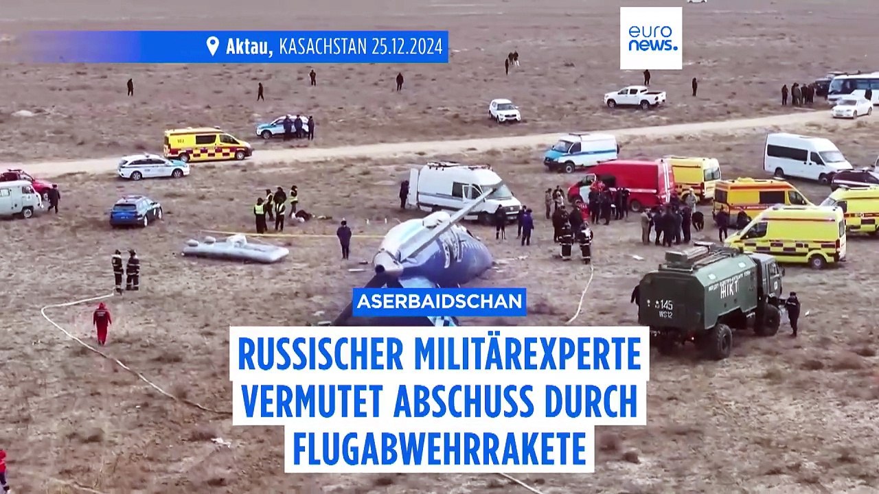 Militärexperte: aserbaidschanisches Flugzeug von russischer Rakete abgeschossen