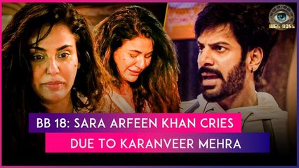 Bigg Boss 18 Episode Update: Karanveer Mehra & Sara Arfeen Khan's Argument Turns Physical