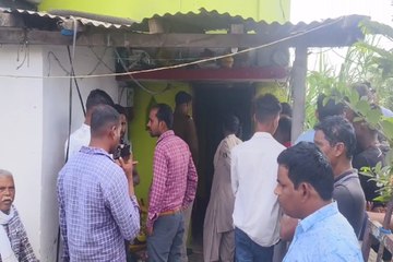 घर में लगी आग में पति-पत्नी और 3 साल की बेटी जिंदा जली