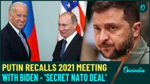 Putin-Biden Meet: Russian Prez Exposes Biden’s Secret 2021 NATO Deal Offer | What Really Happened?