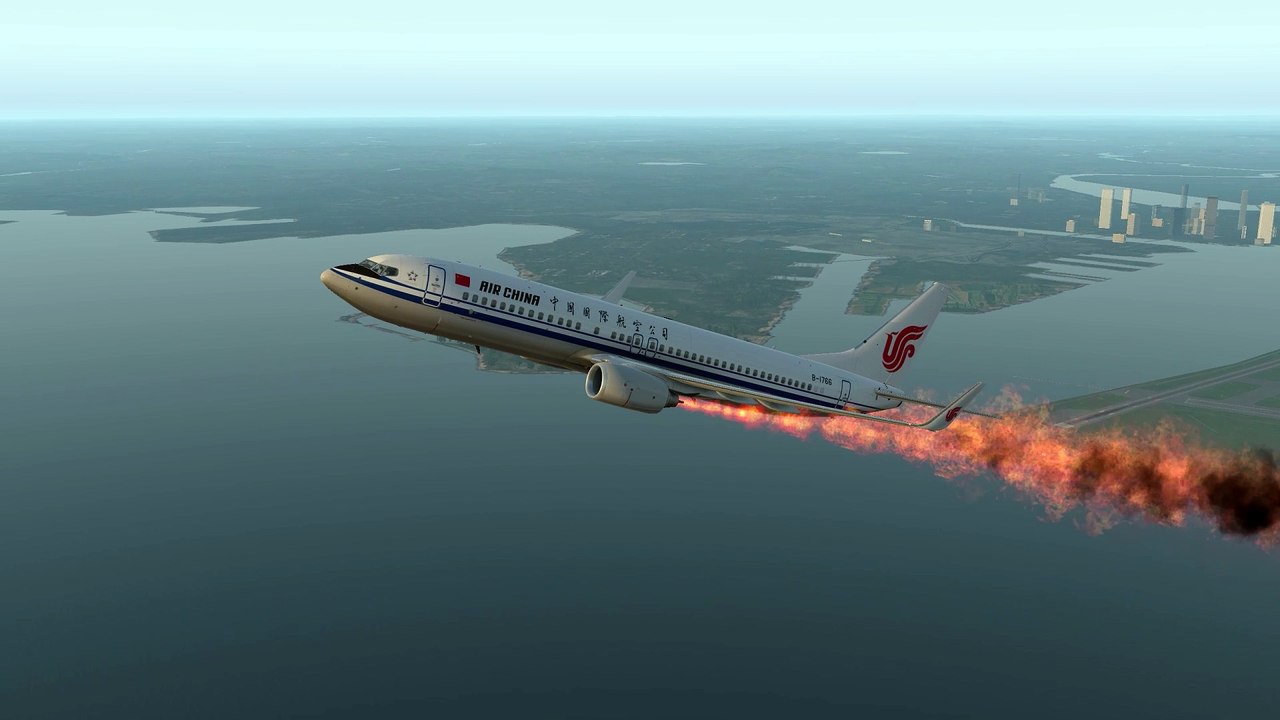 Huge Plane Engine Failure: Disastrous Crash After Takeoff at Los Angeles International Airport, USA